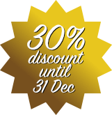 30% Discount until 31 Dec 2024